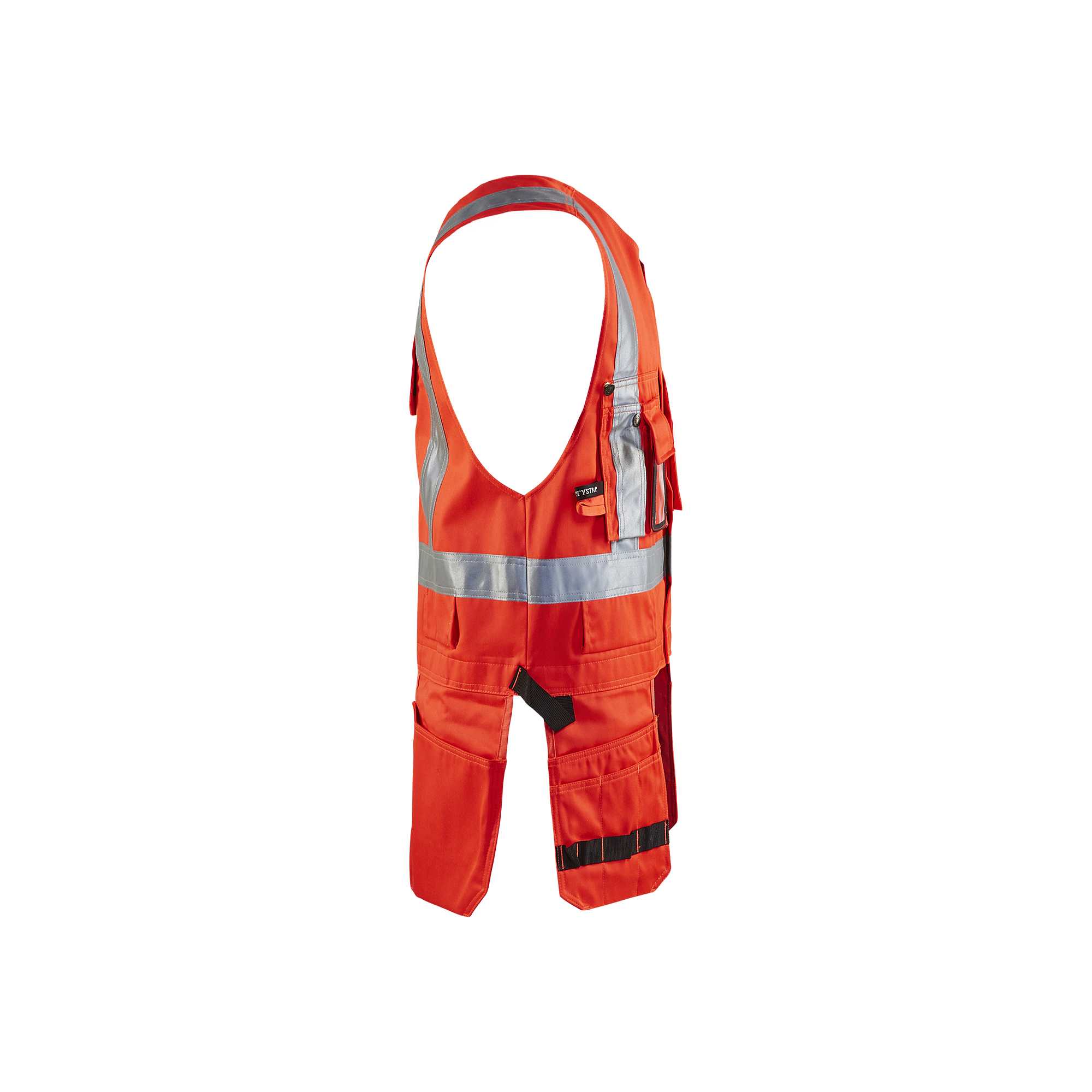BLAKLADER 30271804 HI VIS TOOL VEST Hi Vis Reflective Tool Vest MEN - 85% Polyester